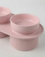 Comedero Lumy - Rosa bebé